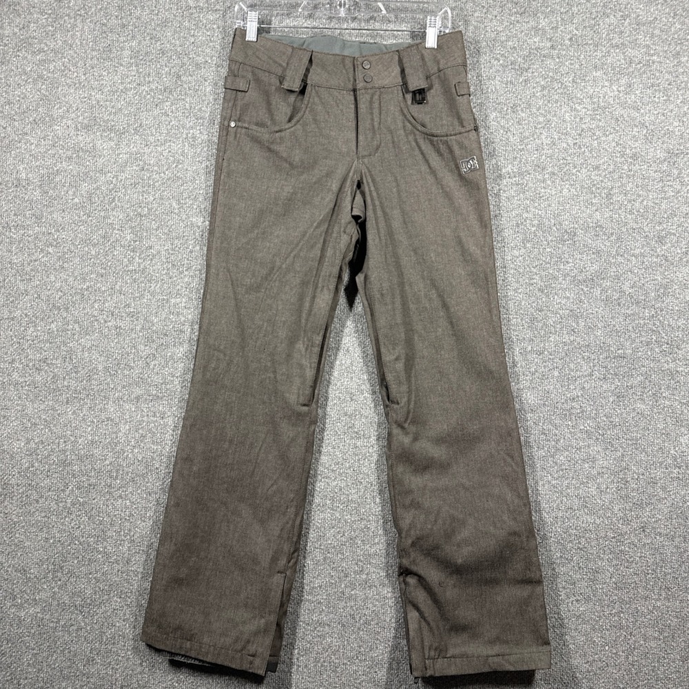 DC Pants Womens Extra Small Exotex‎ 5k Series Ski/Snowboard Dark Grey